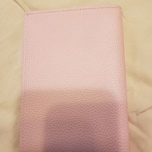 Longchamp leather passport holder
